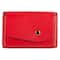JAM Paper Italian Leather Business Card Holder Case with Angular Flap